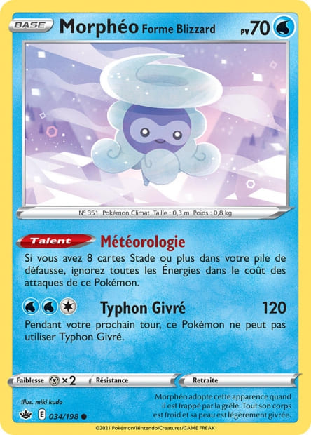 034/198 - Morphéo Forme Blizzard