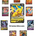 10 carte Ultra Rare Aléatoire Pokémon Officiel