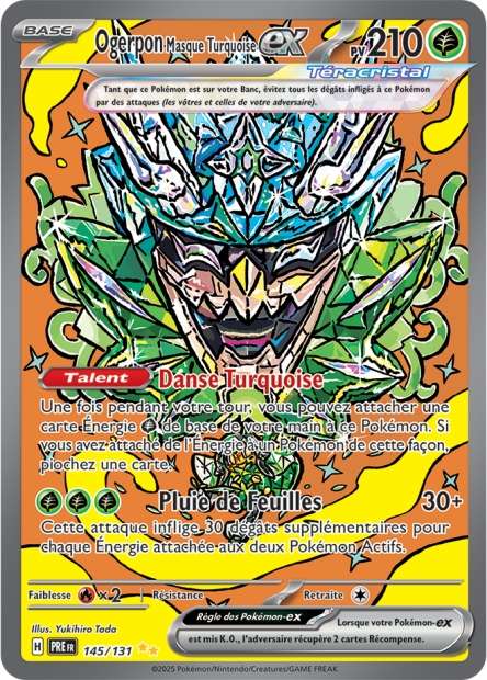 145/131 - Ogerpon Masque Turquoise EX