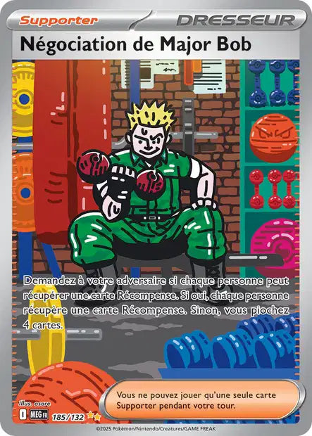 Négociation de Major Bob 185/132