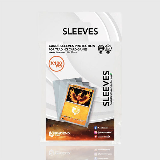 100 Sleeves Pheonix Shield