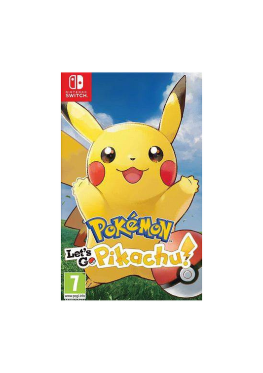 Pokemon let's go pikachu Nintendo switch