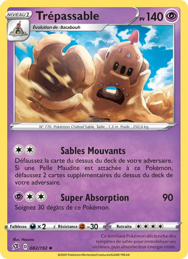 082/192 - Trépassable
