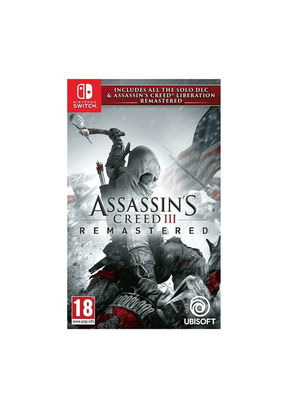 Assassin's Creed 3 Remastered Switch Code de Téléchargement