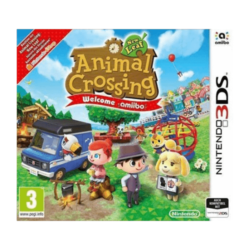 ANIMAL CROSSING NEW LEAF WELCOME AMIIBO 3DS