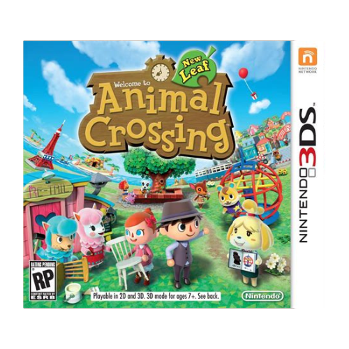 ANIMAL CROSSING NEW LEAF 3DS