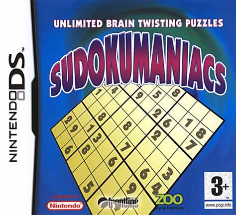 SUDOKUMANIACS NINTENDO DS