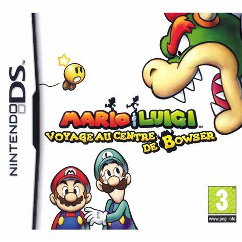 MARIO ET LUIGI VOYAGE AU CENTRE DE BOWSER NINTENDO DS