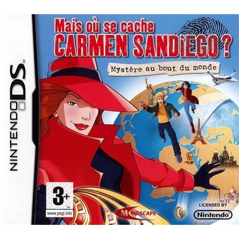 Mais où se cache CARMEN SANDIEGO DS