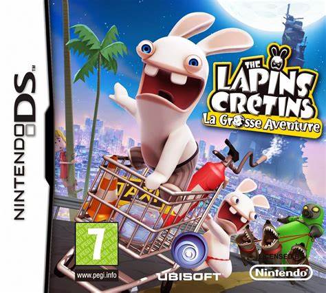 Les lapins crétins la grosse aventure DS