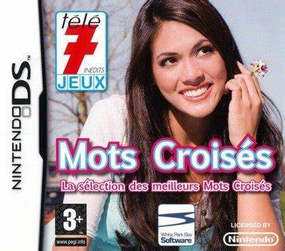 MOT CROISES LA SELECTION DES MEILLEURS MOTS CROISES NINTENDO DS