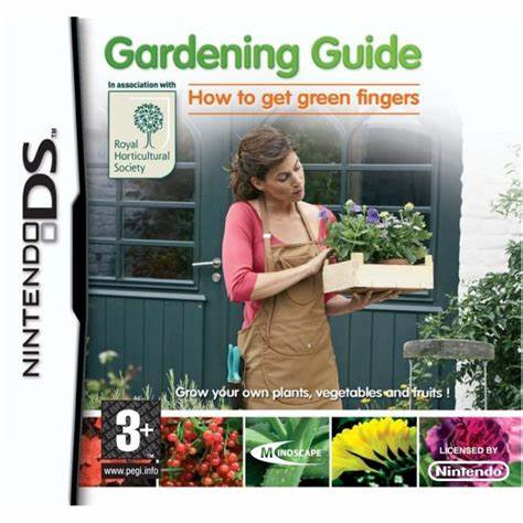 GARDENING GUIDE COMMENT AVOIR LE MAIN VERTE NINTENDO DS