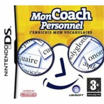 MON COACH PERSONNEL J'ENRICHIS MON VOCABULAIRE NINTENDO DS