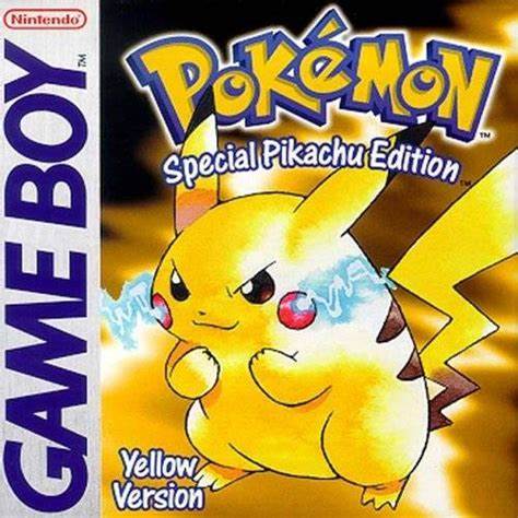 Pokémon Jaune Edition Spécial Pikachu Gameboy Color